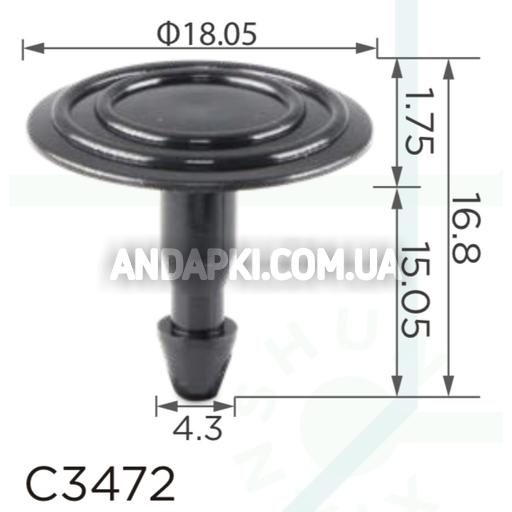 Кліпса Honda Acura 91501T2A003